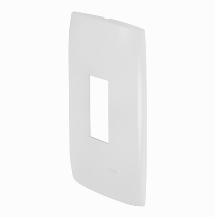 Placa 4x2 con 1 Hueco Vertical 